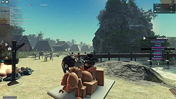 Rich Roblox bitch gets fucked by Fatalbbyzx