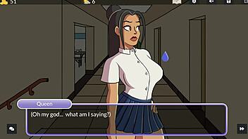 Queens brothel 8 - nerdy guy humiliated her by cumming on her face