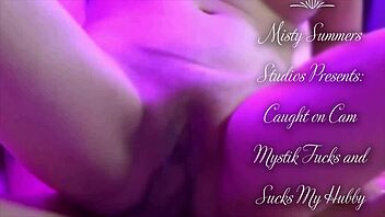 Mystik caught fucking my hubby on cam