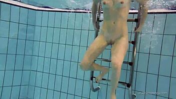 Nastya Loves Stripping Bare in Public!