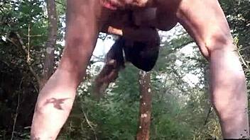 Françoise enjoys outdoor adventure in the forest