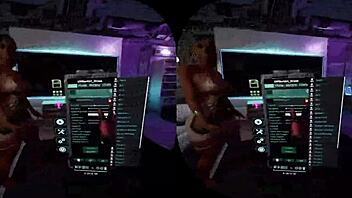 Captain plays hardcore vr gameplay on yacht in 3d sbs porn