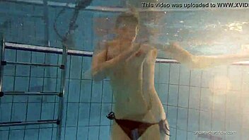 Nastya Loves Stripping Bare in Public!