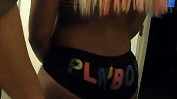 Cute ebony teen spanking with black teen characteristics