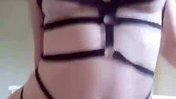 Russian Wife Feels Naughty Spanking And Cum