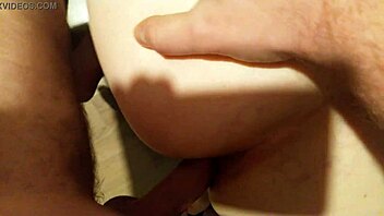 Cute girl gets her ass pounded by big dick