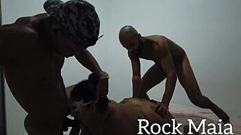 Threesome With Naughty BBW