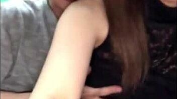 Skinny amateur gets drunk and masturbates with phone