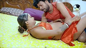 Sudipa, an Indian aunt, seduces a young man for passionate sex