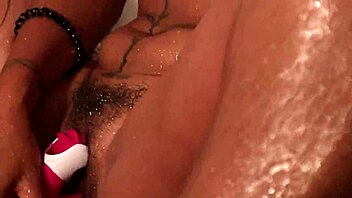 Enjoying a relaxing shower session