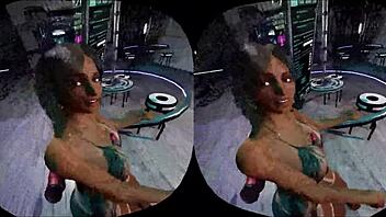 Experience a sci-fi sex game on a space yacht with Captain Hardcore