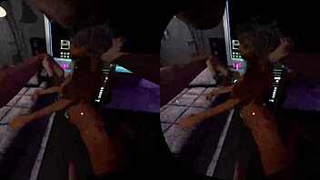 Captain plays hardcore vr gameplay on yacht in 3d sbs porn