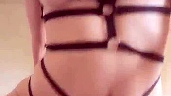 Russian Wife Feels Naughty Spanking And Cum