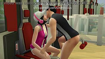 Workout Session with Horny Girlfriend