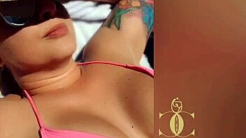 blonde cassiana costa in bikini at beach compilation