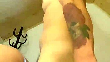 Chilean girl poses on all fours for a strong embrace