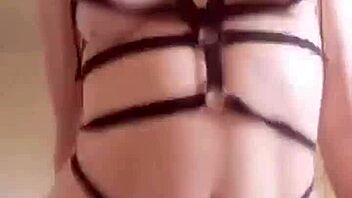 Russian Wife Feels Naughty Spanking And Cum