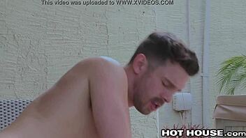 caught sean maygers naked and blowing him outdoors