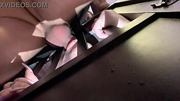 her in cage throat fucked squirting wet pussy