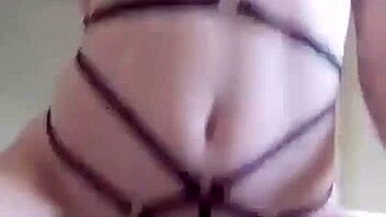 Russian Wife Feels Naughty Spanking And Cum