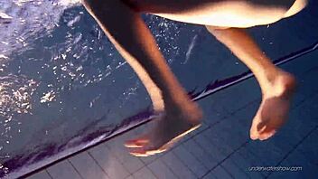 Nastya Loves Stripping Bare in Public!