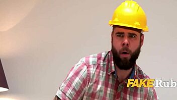 Big Ass Babe Bent Over For Intense Threesome Doggy