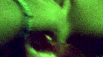 My skinny wife giving an amazing blowjob