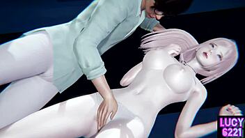 My adorable pink girlfriend's emotional journey