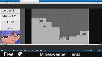 playing minesweeper with hentai twists 😏 so fun