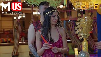POV view of group sex with angel gostosa and franco styles