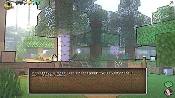 witch got cake hornycraft cosplay riding big cock 😈