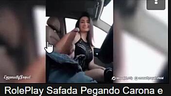 Hermione cosplay with big boobs gets creamy worship! So hot! 😍