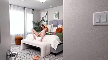 Ellie Murphy and Austin Pierce share steamy moments.