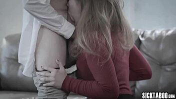 damn, this petite 18+ blonde milf got slammed hard by some random dude