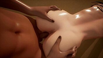 Alissa's emotional foursome with rough anal, cum, big tits, deepthroat