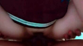 Secretly recorded: Nerdy girl rides her BF's big cock