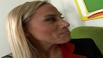 Beautiful blonde Kylie Worthy follows BBC cum smell