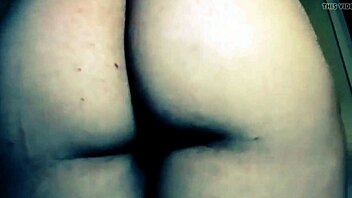 Blonde amateur undresses and rips clothes in striptease