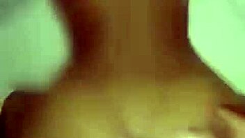 Girlfriend bent over in missionary position