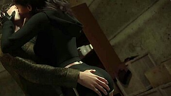 hot brunette in 3d anime hentai action 😍