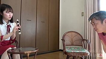 saliva fetish with tongue play.