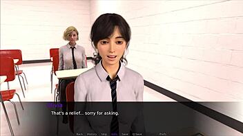 lets play nudist school with blonde brunette skinny crossdressing transfer 😎