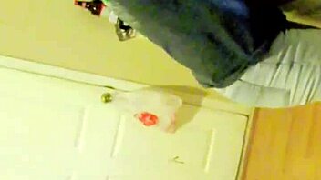 White girl learns to swallow big cock