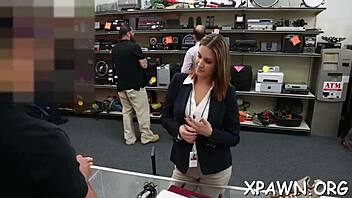 Fine chick reveals her curves in this reality show segment.