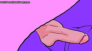 Hombres En Disfraz De Latex Follan Rico En Porno Gay De Among Us