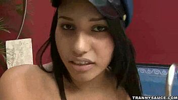 Latina tranny babe, are you tugging your hard cock poolside?