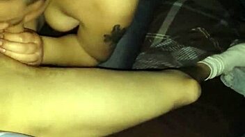 ex girlfriend gives blowjob and cumshot to friend