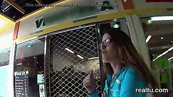 Stunning Czech nympho's public humiliation and intense anal encounter