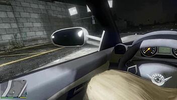 In GTA 5, I experience first person hooker encounters in the car.
