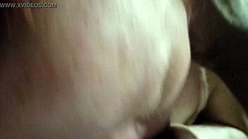 My girlfriend is sucking that big black cock. Sharing with friend in casual setting.